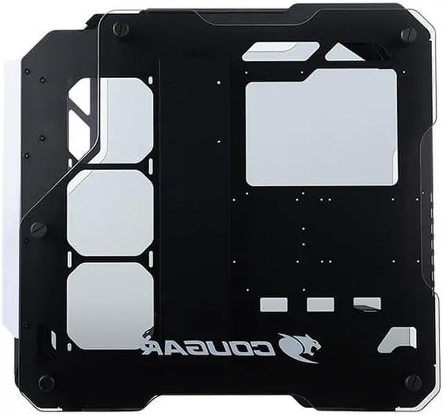Alt view image 6 of 7 - Cougar Open-Frame Computer Chassis ATX 360mm Radiator Aluminum Alloy Glass PC Game Case
