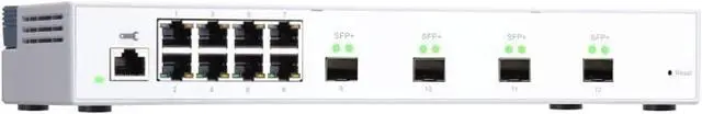 Qnap QSW-M408S ⑦ Amazon.com: QNAP QSW-M408S 10GbE Managed Switch, with 4-Port