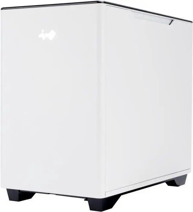 Alt view image 7 of 7 - In Win A3 White, MicroATX  Gaming Chassis, Type-C Port Tempered Glass Side Panel - Water Cooling Ready - Mercury 120mm ARGB Rear Fan