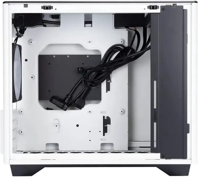 Alt view image 6 of 7 - In Win A3 White, MicroATX  Gaming Chassis, Type-C Port Tempered Glass Side Panel - Water Cooling Ready - Mercury 120mm ARGB Rear Fan