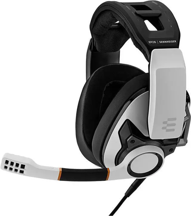 Main image of EPOS I Sennheiser GSP 601 Gaming Headset, Noise-Cancelling Mic, Flip-to-Mute, Ergonomic Headband, Foam Ear Pads, Compatible with PC, Mac, PS4, PS5, Xbox Series X, Xbox One, & Nintendo Switch (White)