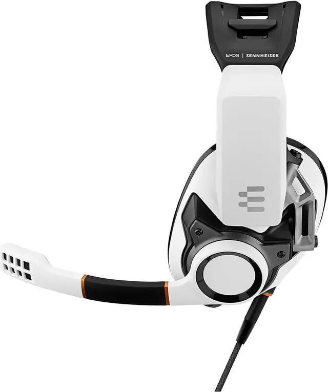 Alt view image 3 of 7 - EPOS I Sennheiser GSP 601 Gaming Headset, Noise-Cancelling Mic, Flip-to-Mute, Ergonomic Headband, Foam Ear Pads, Compatible with PC, Mac, PS4, PS5, Xbox Series X, Xbox One, & Nintendo Switch (White)