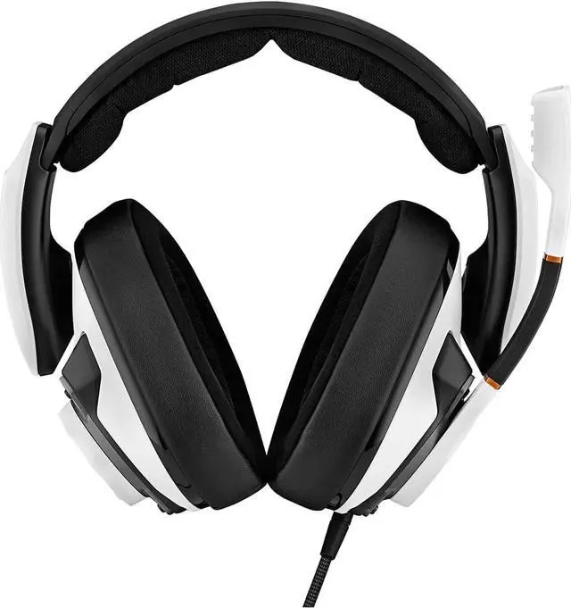 Alt view image 4 of 7 - EPOS I Sennheiser GSP 601 Gaming Headset, Noise-Cancelling Mic, Flip-to-Mute, Ergonomic Headband, Foam Ear Pads, Compatible with PC, Mac, PS4, PS5, Xbox Series X, Xbox One, & Nintendo Switch (White)