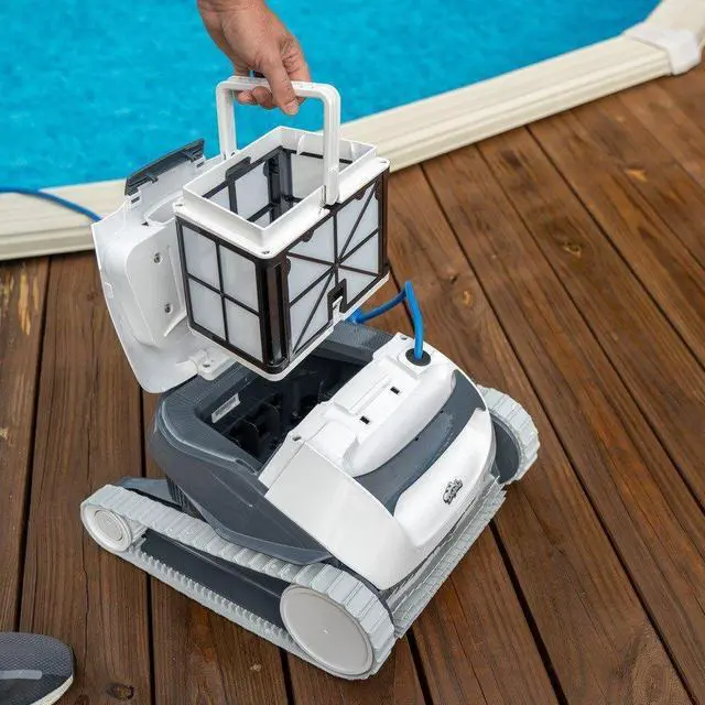 Alt view image 7 of 7 - Dolphin E10 Above Robotic Ground Pool Cleaner