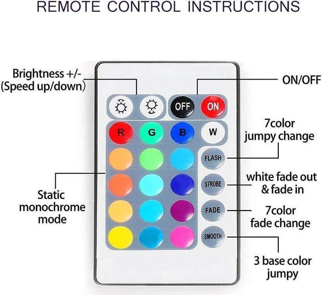 Alt view image 5 of 7 - (2m/6.56ft) LED Strip Lights, USB Powered, SMD 5050 Flexible LED Lights, RGB Cuttable LED Strip Lights with Remote for 40-60in TV Backlight Strip ,Monitor, Computer Case DIY,Game Room Home, Decoration