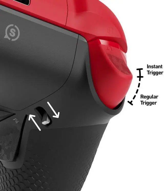Alt view image 3 of 4 - SCUF - Instinct Pro Wireless Performance Controller for Xbox Series X|S, Xbox One, PC, and Mobile - Red