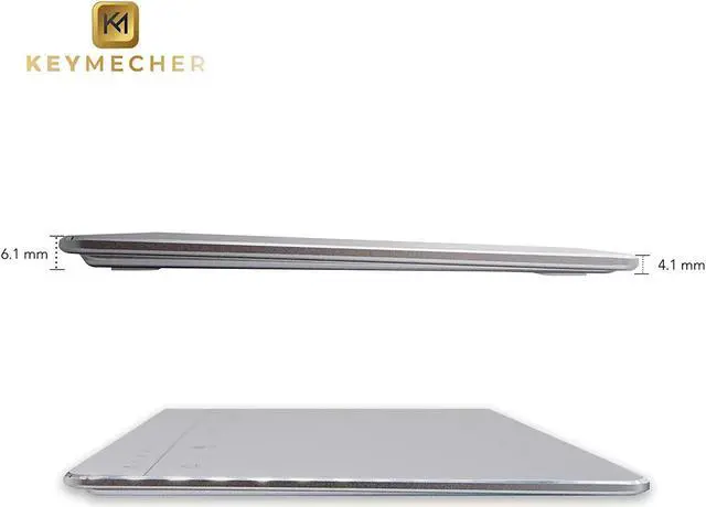 Alt view image 5 of 6 - Multi-Gesture Wired Trackpad for Windows 7 and Windows 10, USB Slim Touchpad Mouse for Computer, Notebook, PC, and Laptop (Aluminum Silver, Support Windows Precision Touchpad)