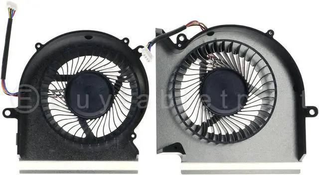Alt view image 2 of 2 - CPU+GPU Cooling Fan MSI GE65 Raider GL65 GP65 WE65 9TI 9TJ Leopard MS-16U1