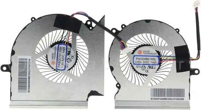 Main image of CPU+GPU Cooling Fan MSI GE65 Raider GL65 GP65 WE65 9TI 9TJ Leopard MS-16U1