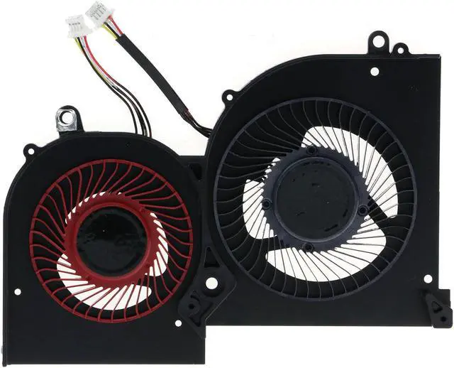 Alt view image 3 of 5 - CPU&GPU Cooling Fan For MSI GS65 GS65VR MS-16Q2 16Q2-CPU-CW 16Q2-GPU-CW