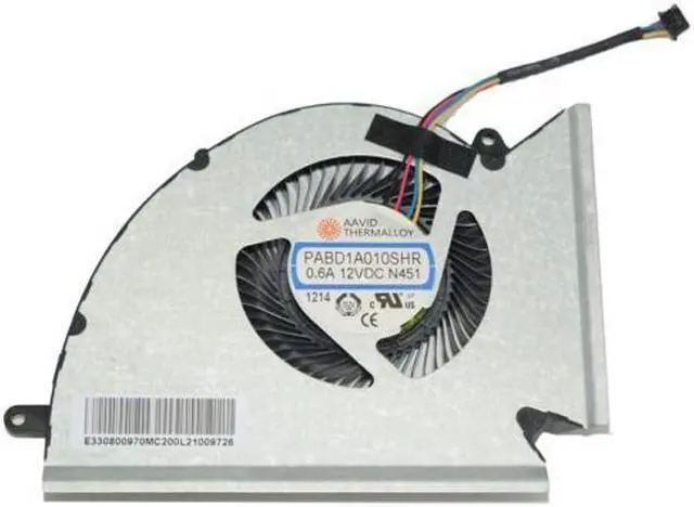 Alt view image 4 of 5 - CPU&GPU Cooling Fan For MSI GP76 GE76 WE76 MS-17K2 MS-17K3 PABD1A010SHR N452