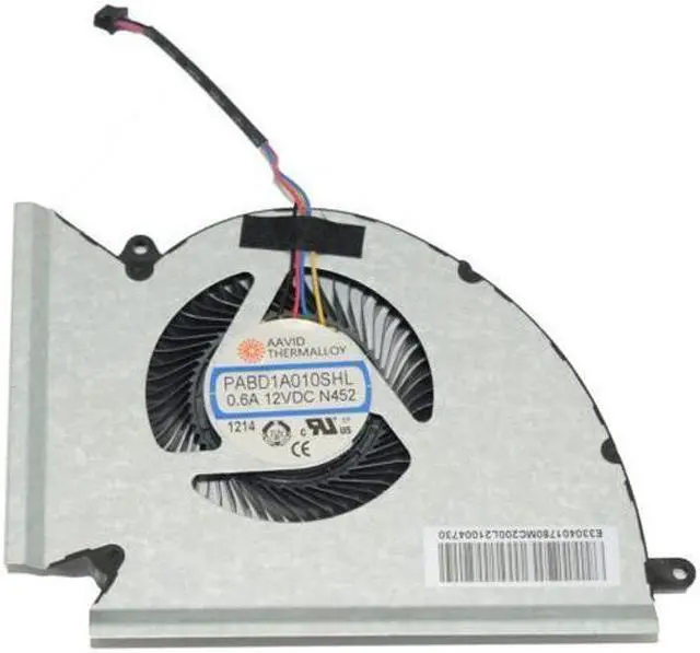 Alt view image 5 of 5 - CPU&GPU Cooling Fan For MSI GP76 GE76 WE76 MS-17K2 MS-17K3 PABD1A010SHR N452