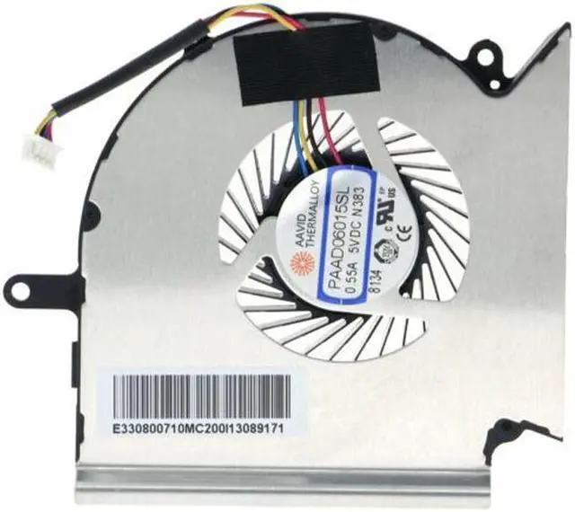 Alt view image 3 of 4 - For MSI GL63 GE63 GP63 GV63 GL73 GP73 GE73VR CPU & GPU Cooling Fan MS-16P1