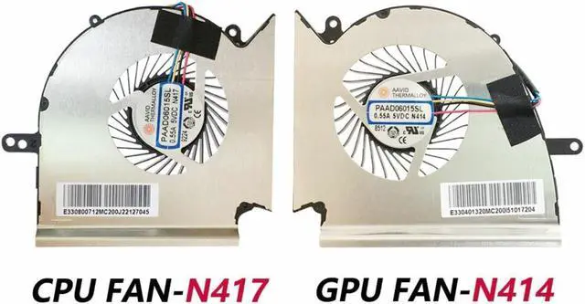 Main image of For MSI GE75 Raider GL75 Leopard GP75 Leopard MS-17E2 CPU & GPU Cooling Fan