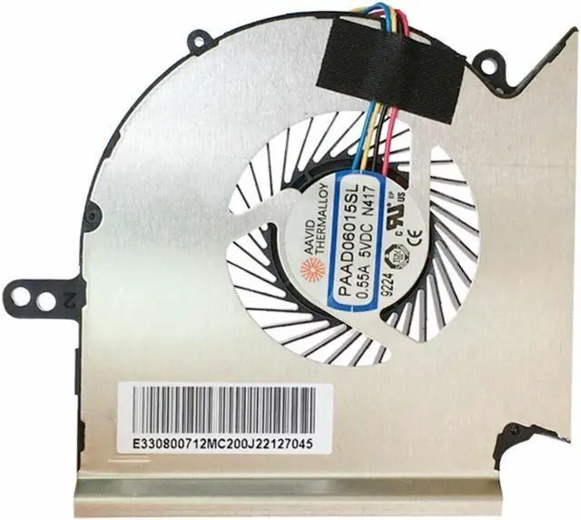 Alt view image 2 of 3 - For MSI GE75 Raider GL75 Leopard GP75 Leopard MS-17E2 CPU & GPU Cooling Fan