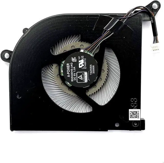 Alt view image 3 of 4 - CPU + GPU Cooling Fan For MSI WS66 GS66 Stealth 10SD 10SGS 10SF 10SE MS-16V1