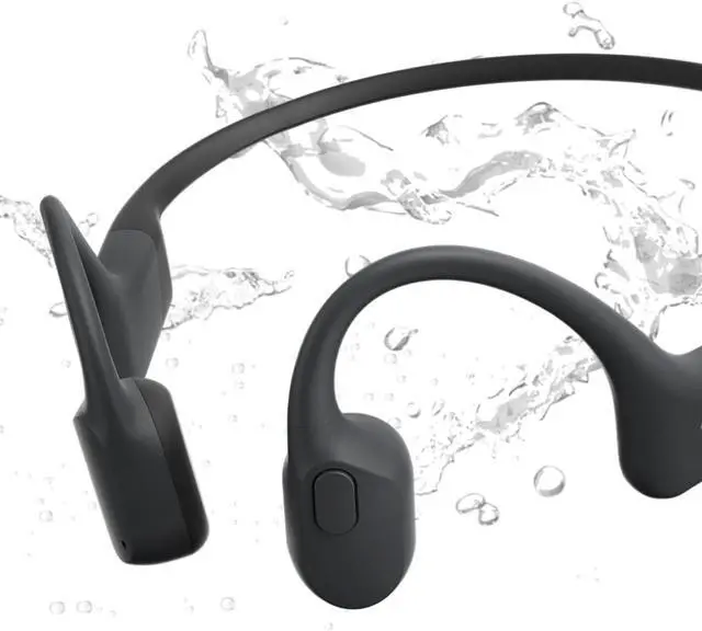 Alt view image 2 of 2 - SHOKZ - OPENRUN MINI BONE CONDUCTION OPEN-EAR ENDURANCE HEADPHONES - BLACK