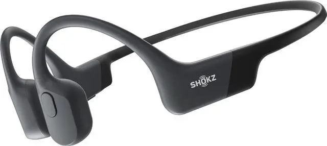 Main image of SHOKZ - OPENRUN MINI BONE CONDUCTION OPEN-EAR ENDURANCE HEADPHONES - BLACK