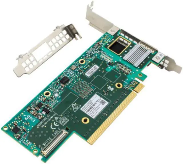 Alt view image 2 of 10 - MELLANOX MCX653105A-HDAT ConnectX-6 VPI adapter card, HDR IB (200Gb/s) and 200GbE, single-port QSFP56, PCIe4.0 x16, tall bracket, ROHS R6