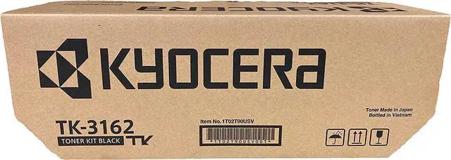 Main image of Kyocera TK-3162 Black Toner Cartridge for M3645idn / M3145idn / P3045dn Laser Printers, Up to 12,500 Pages, Genuine