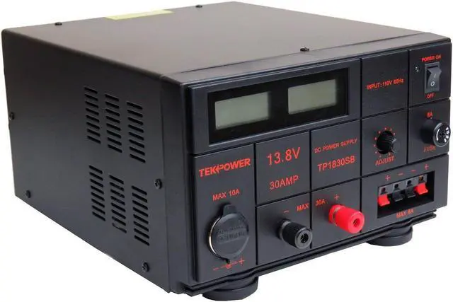 Alt view image 3 of 4 - TekPower TP1830SB DC Adjustable DC Power Supply 1.5-15V 30A with Digital Display
