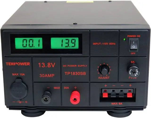 Main image of TekPower TP1830SB DC Adjustable DC Power Supply 1.5-15V 30A with Digital Display