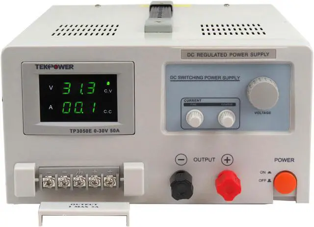 Alt view image 2 of 5 - TekPower TP3050E DC Adjustable Switching Power Supply 30V 50A Digital Display