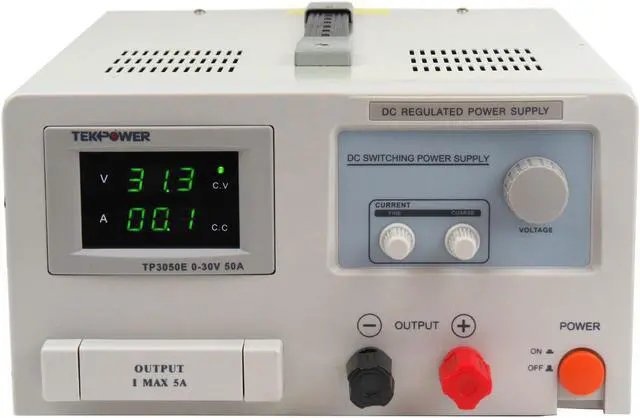 Main image of TekPower TP3050E DC Adjustable Switching Power Supply 30V 50A Digital Display