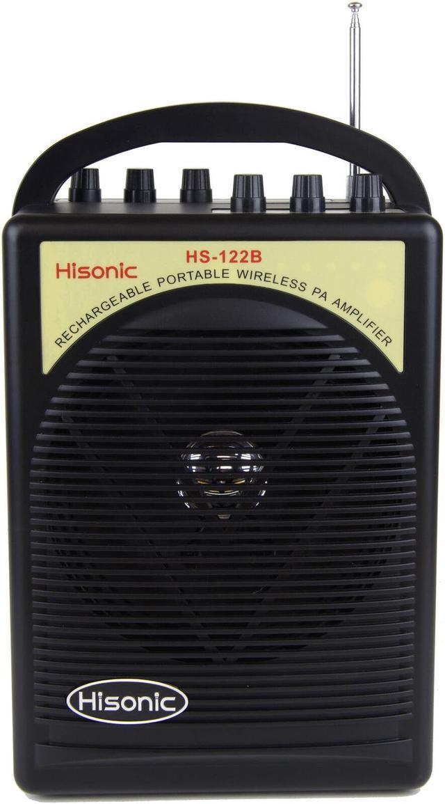 Hisonic hs120b best sale portable pa system