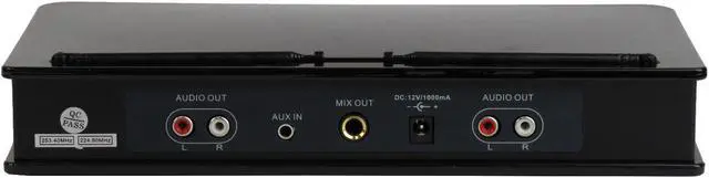 Alt view image 3 of 4 - Hisonic HS236 Dual Channel Bluetooth High Quality VHF Wireless Microphone System