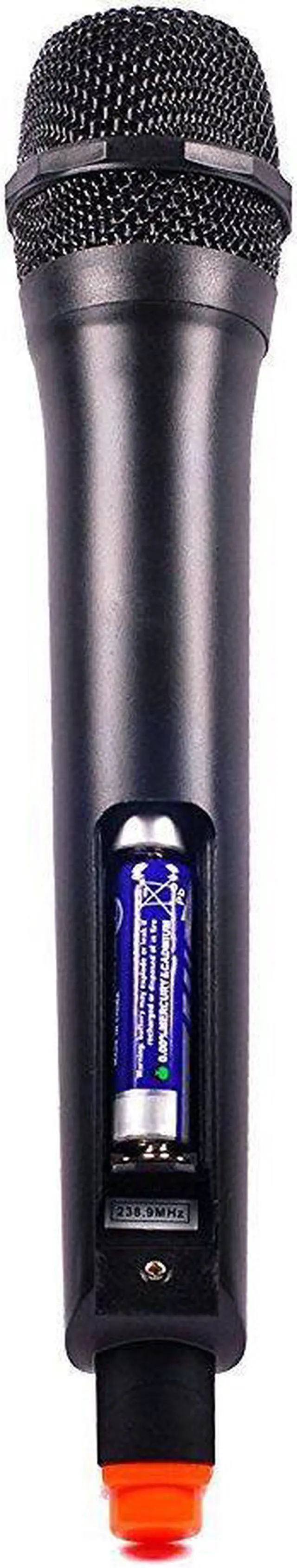Alt view image 3 of 3 - Hisonic HS308V Portable Handheld VHF Wireless Microphone