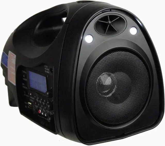 Alt view image 3 of 5 - Hisonic HS227 Rechargeable Portable PA System with UHF Wireless Microphone