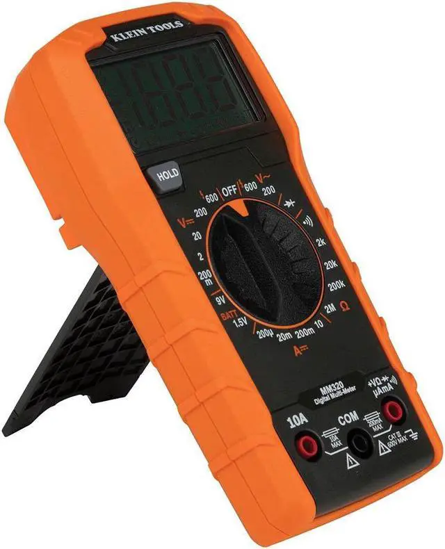 Alt view image 6 of 7 - Klein Tools Digital Multimeter Premium Electrical Test Kit with Non-Contact Voltage Tester, Receptacle Tester, Test Leads