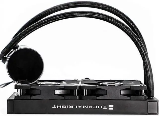 Alt view image 2 of 5 - Thermalright Frozen Magic EX 240(Black) All-In-One Computer Kit CPU Water Cooling Radiator, Copper Mirror Base, ARGB Metal Cooling Head, 120mm TL-C12 Pro Silent Fan, Suitable for Intel AMD PC Cooling
