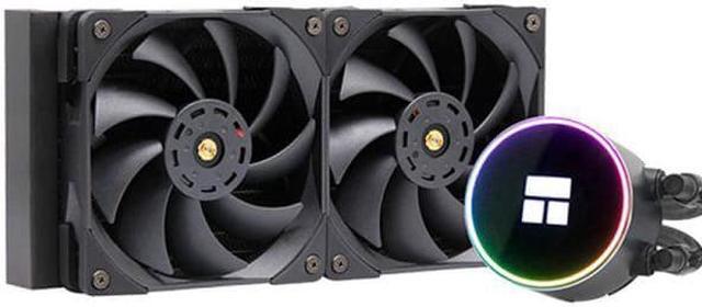 Main image of Thermalright Frozen Magic EX 240(Black) All-In-One Computer Kit CPU Water Cooling Radiator, Copper Mirror Base, ARGB Metal Cooling Head, 120mm TL-C12 Pro Silent Fan, Suitable for Intel AMD PC Cooling