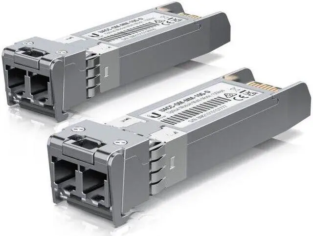 Main image of Ubiquiti Networks UACC-OM-MM-10G-D-2 10G SFP+ Multi-Mode Optical Module (2-Pack)