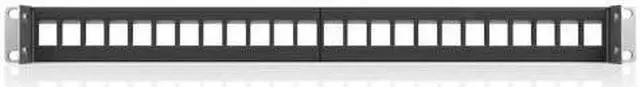 Alt view image 3 of 5 - Ubiquiti - Rack Mount Blank Patch Panel 24-Port UBNT 24-port Network Distribution Frame, Network Cable Module Cabinet Cable manager ,24-port Distribution Frame , Aluminum UACC-Rack-Panel-Patch-Blank-2