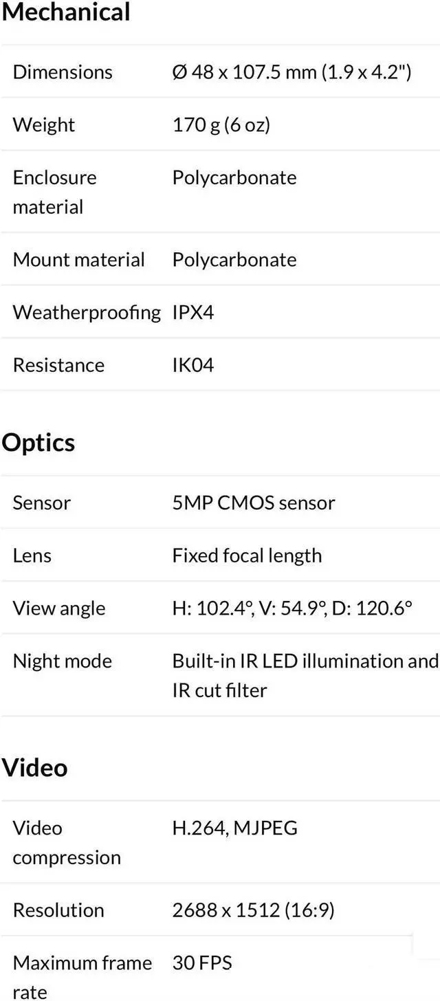 Alt view image 4 of 7 - Ubiquiti UniFi Protect Camera G5 Flex Security Cam UVC-G5-FLEX