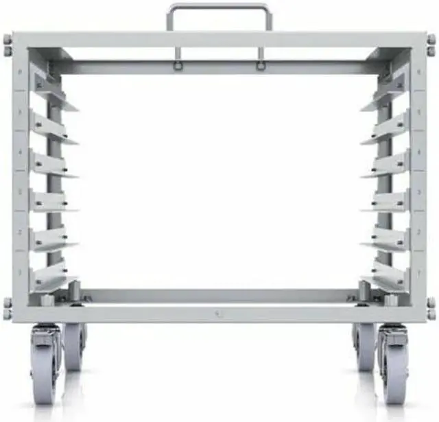 Alt view image 3 of 4 - Ubiquiti UniFi Toolless Mini Rack U-Rack-6U-TL With Patch Panel