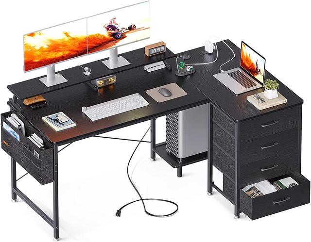 Desk with usb port and outlet sales