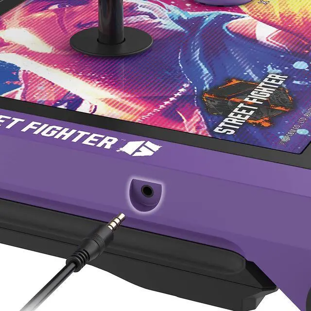 Alt view image 5 of 5 - HORI PlayStation 5 Fighting Stick Alpha (Street Fighter 6 Edition) - Tournament Grade Fightstick for PS5, PS4, PC - Officially Licensed by Sony
