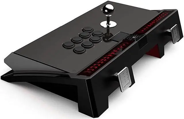 Alt view image 4 of 7 - Qanba Dragon Joystick for PlayStation 4 and PlayStation 3 and PC (Fighting Stick) Officially Licensed Sony Product