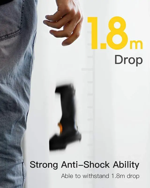 Alt view image 4 of 7 - Inateck Barcode Scanner Wireless Reader Gun 2.4GHz Automatic Scanning 35M Range