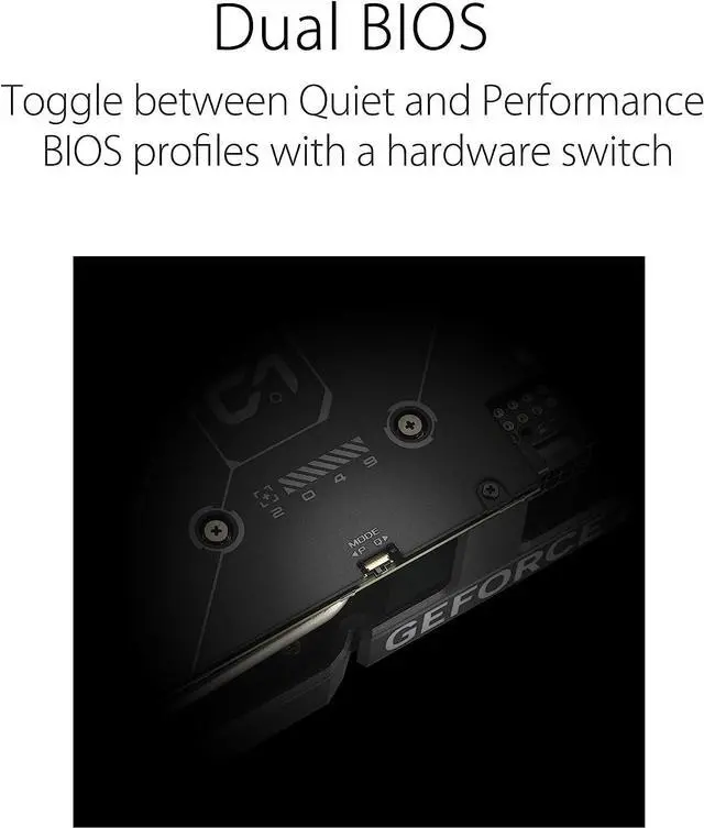 Alt view image 5 of 11 - ASUS Dual GeForce RTX 4060 OC Edition 8GB GDDR6 (PCIe 4.0, 8GB GDDR6, DLSS 3, HDMI 2.1a, DisplayPort 1.4a, 2.5-Slot Design, Axial-tech Fan Design, 0dB Technology, and More)