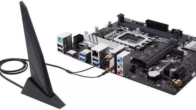 Alt view image 5 of 5 - ASUS PRIME B760MAYW WIFI (13th and 12th Gen)  LGA 1700 mATX Motherboard with 4 × USB3.2 Gen1, 2 × M.2 Slots, DDR4 , 2.5Gb LAN , WIFI 6 ,1×HDMI Bluetooth 5.2 , Aura Sync