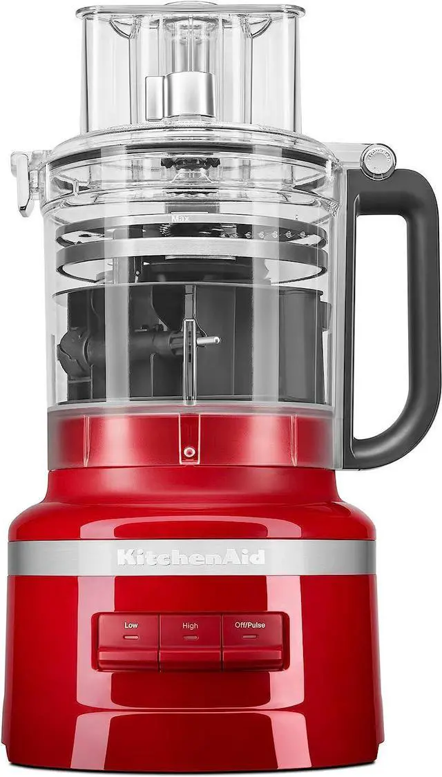 Alt view image 2 of 5 - KitchenAid 13-Cup Food Processor,  Empire Red