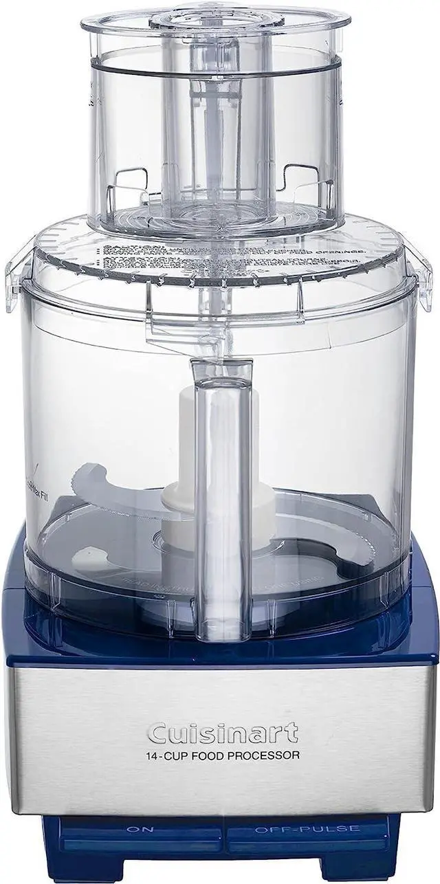 Main image of Cuisinart 14 Cup Food Processor, Includes Stainless Steel Standard Slicing Disc (4mm), Medium Shredding Disc, &  Stainless Steel Chopping/Mixing Blade Navy