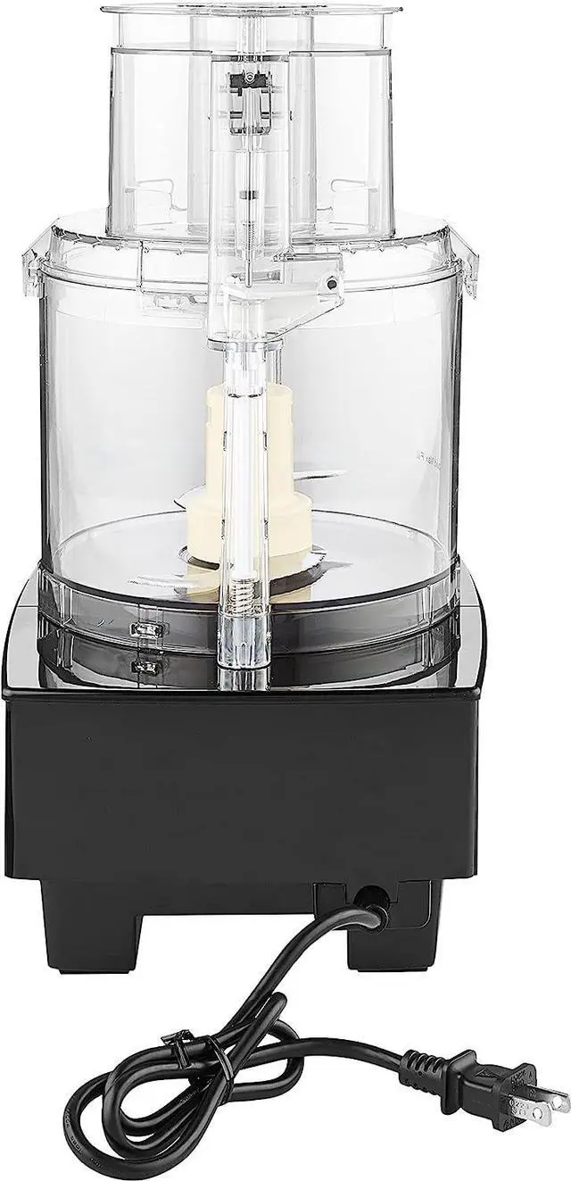 Alt view image 3 of 5 - Cuisinart 14 Cup Food Processor, Includes Stainless Steel Standard Slicing Disc (4mm), Medium Shredding Disc, & Stainless Steel Chopping/Mixing Blade Black