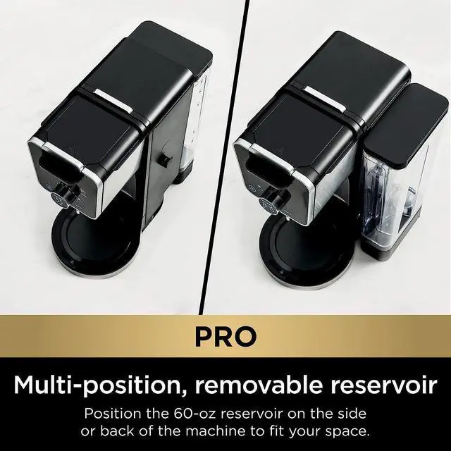 Alt view image 6 of 7 - Ninja DualBrew Pro Specialty Coffee System, Single-Serve, Compatible with K-Cups & 12-Cup Drip Coffee Maker, with Permanent Filter, Black