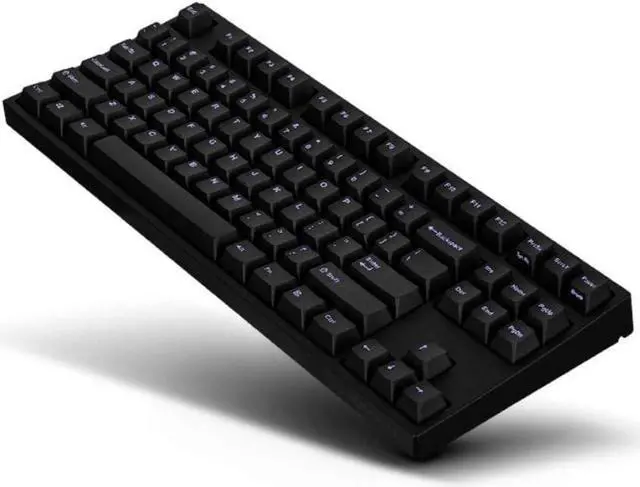 Alt view image 2 of 4 - Leopold FC750R OE Black Purple OEM Profile PBT DoubleShot Keycap (Silver Switch)